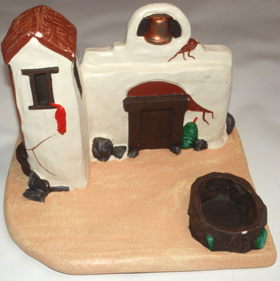 Whitefeather Studios Wee Americans Nativity Village Base Tucson AZ Southwest USA
