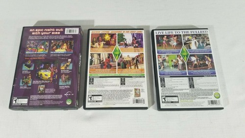 The Sims 2 Życie nocne 3 Pokolenia World Adventures Gry PC Pakiet rozszerzeń Partia - Zdjęcie 8 z 8