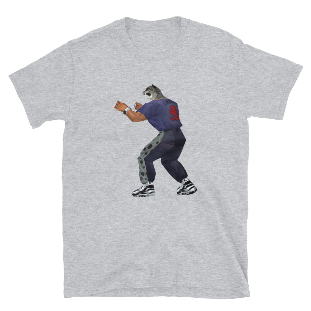Tekken King Namco Video Game Arcade PS1 Promo Throwback T Tekken King Namco Video Game Arcade PS1 Promo Throwback T