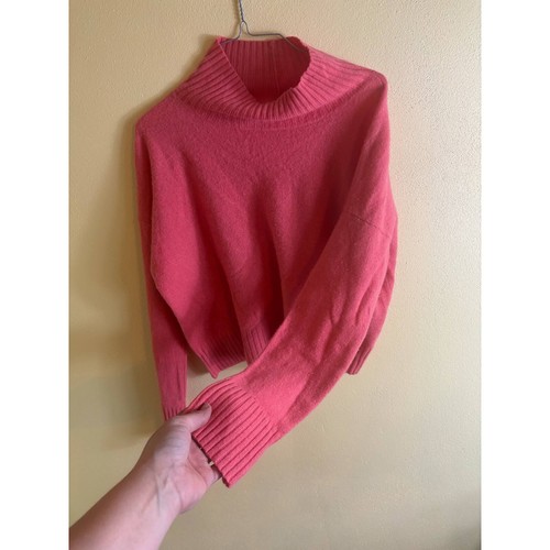 Free People 100% Cashmere Sweater Pink Size Medium - Picture 2 of 5