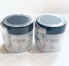 2X Clarite Crystal Clear Spa White Acrylic Powder by OPI 0.7 oz Powder Sealed