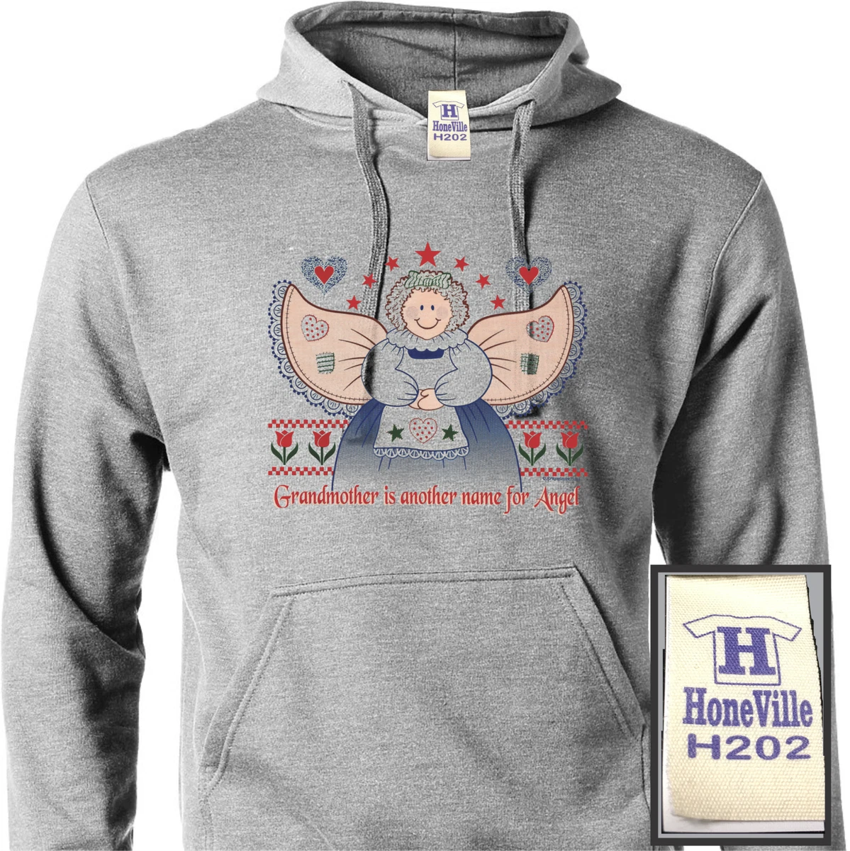 Grandma grandmother another name angel Family HoneVille Hoodie