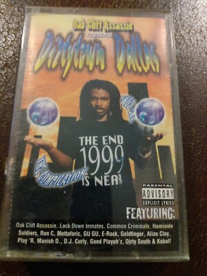 Oak Cliff Assassin Dirty Town Dallas The Compilation Tape Cassette
