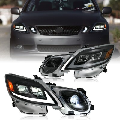 Full LED Headlight For Lexus GS300/350/430/460/450h 3th Gen 2006