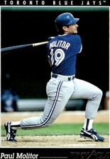 1993 Pinnacle #428 Paul Molitor Toronto Blue Jays HOF