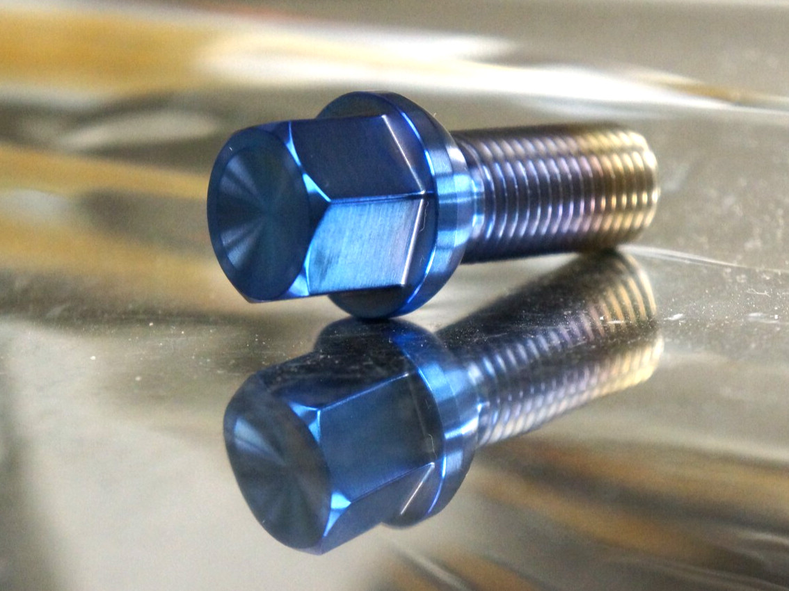 20x Titanium Wheel Lug Bolt 14x1.5 Audi VW Bentley Mercedes Genesis