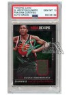 Giannis Antetokounmpo 2014 Hoops Rookie Remembrance Jsy Auto 22 PSA/DNA 10 Green