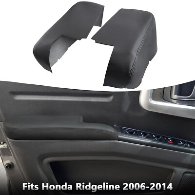 Covers For Honda Ridgeline Black Vinyl Armrest Cover For Honda Ridgeline ( 2006-2014) – Front Door Panel Upgrade KBH Vinyl Door Panel Cover - Foto 5