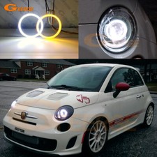 For Fiat Abarth 500 C 595 695 Aw Switchback Smd Led Angel Eyes Kit Halo Rings For Fiat Abarth 500 C 595 695 Aw Switchback Smd Led Angel Eyes Kit Halo Rings
