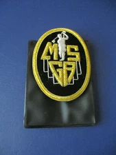 VINTAGE MSGA MARYLAND STATE GOLF ASSOCIATION 3 1/2" MAGNETIC PATCH BADGE *
