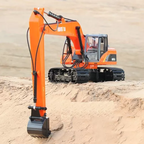 Huina RC Digger 1/14 Scale Remote Controlled Excavator with Longer Extended Arm - Picture 2 of 22