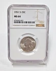1951- San Francisco Washington Quarter NGC Graded Uncirculated MS64