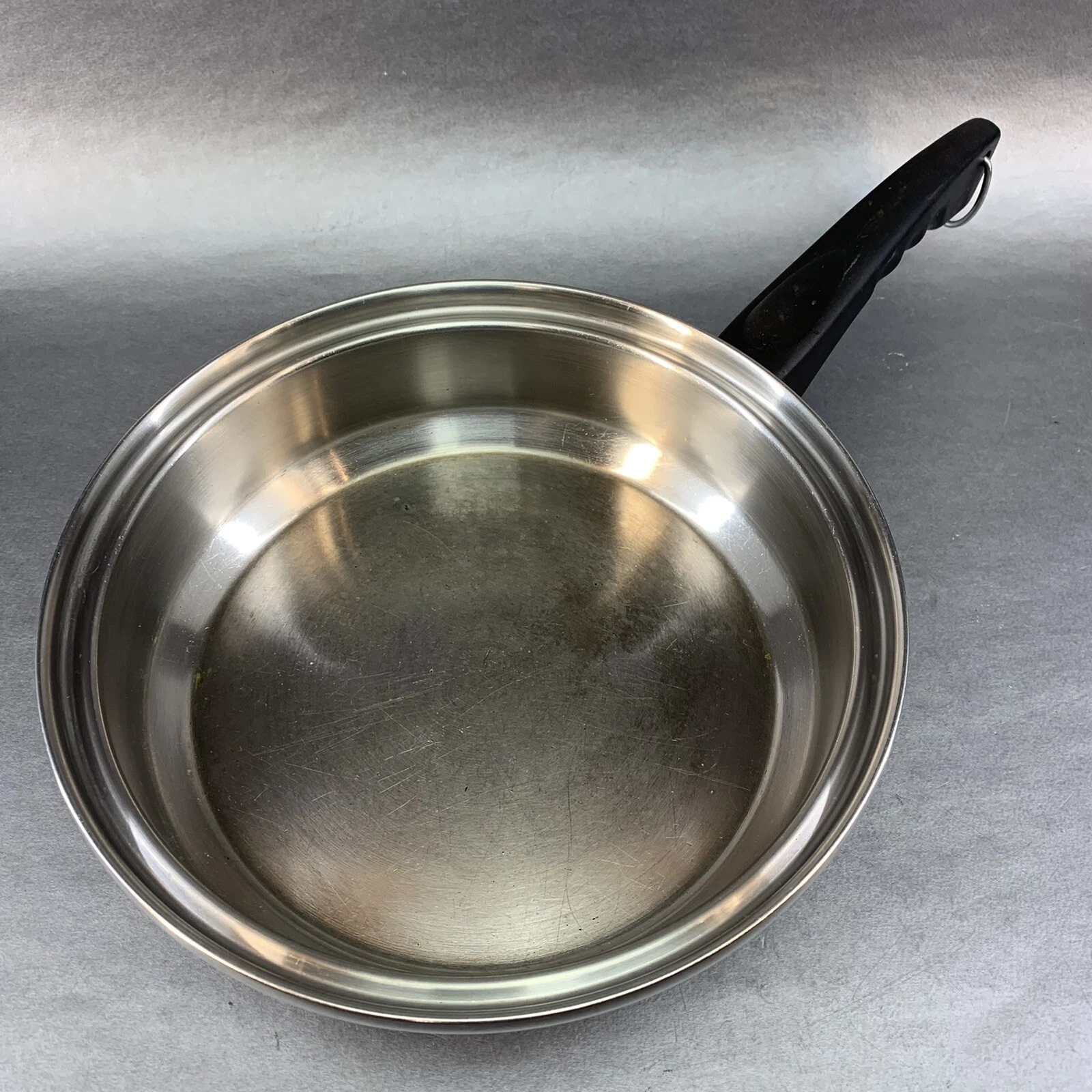 Lustre Craft Cookware 9” Sauce Pot Pan NO Lid 5 Ply Stainless Steel West Bend