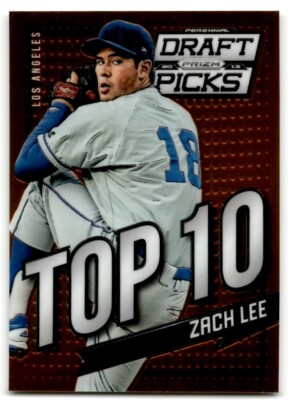 2013 Panini Prizm Perennial Draft Picks Top 10 Zach Lee 085/100 Los Angeles