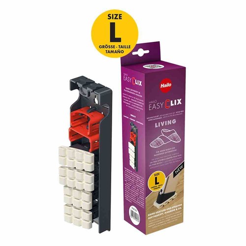 Hailo Sistema Di Cambio Per Piedi Set L EasyClix Accessori Scala Casa Strumento - Foto 2 di 7