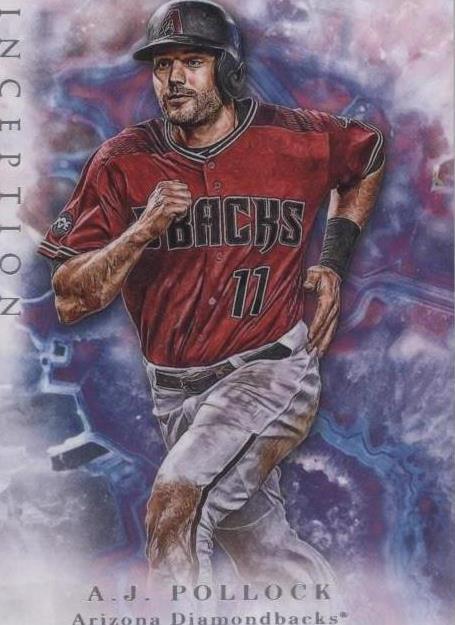 2017 Topps Inception - A.J. Pollock #28 - 1 of 1