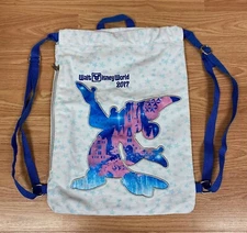 Genuine Walt Disney World 2017 Fantasmic Mickey Mouse Athletic Cinch Bag *READ*