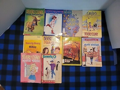 Lot of 10 Beverly Cleary Ramona, Henry Huggins, Ribsy, Runaway Ralph Mix BL3