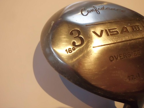 PRE~LOVED CONFIDENCE VISA 111 ~ OVERSIZE 3 FAIRWAY WOOD ~ 16' LOFT ~ GRAPHITE - Picture 4 of 6