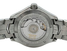 Tag Heuer 42mm Men's Automatic Link Silver Pinstripe Dial Cal.6 Watch! WAT2113! 10