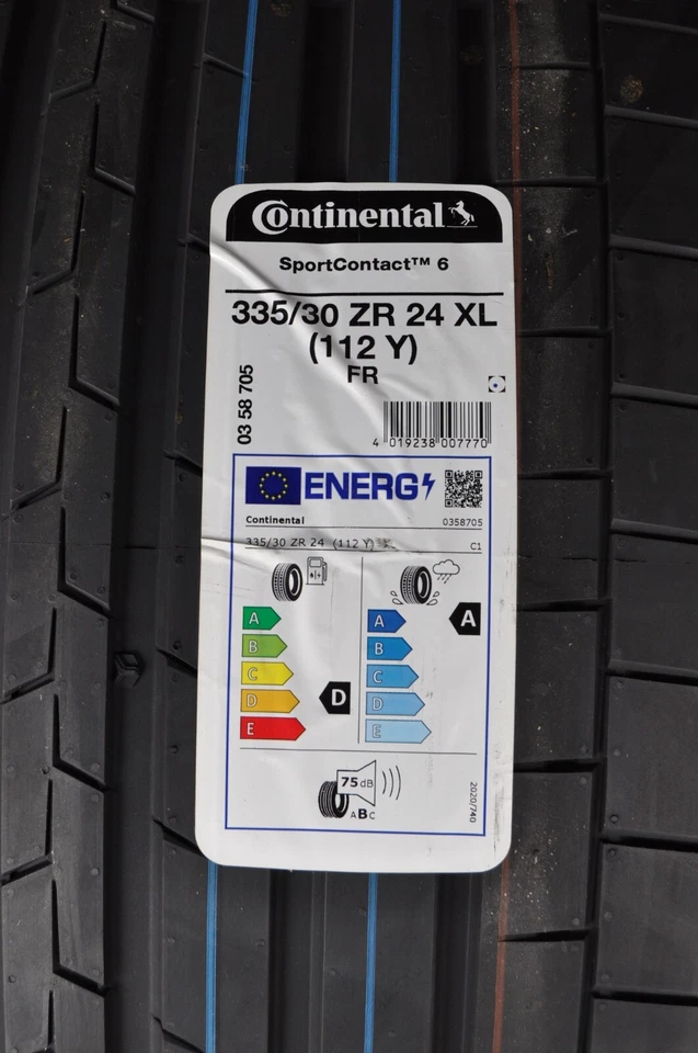 Reifen Continental Conti Sport Contact TM6  335 / 30 ZR24 112Y - Bild 2 von 4