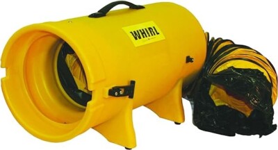 CH HANSON 83011 Canister And Duct, 8 Inch x 25 Feet PVC Duct NEW