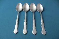 4 Teaspoons International Lyon IS AMERICANA Stainless 6 1/8"