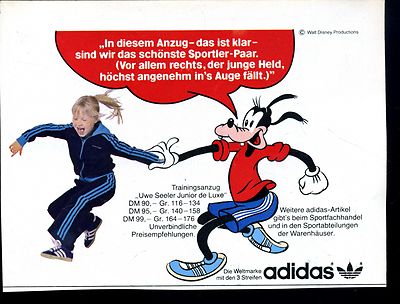 Adidas -- In This Suit - That's Clear -- 1982 Advertising --