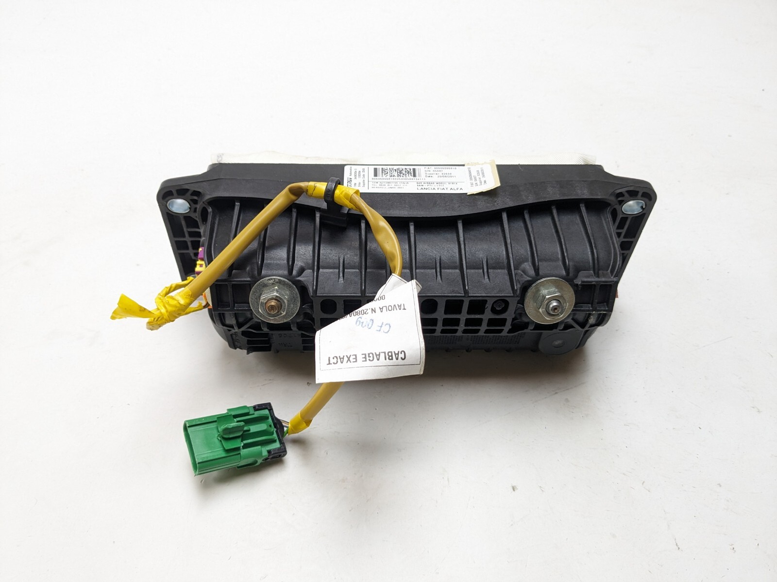 ALFA ROMEO Giulietta 2011 Passenger Dash SRS 00505095810 Ame3611