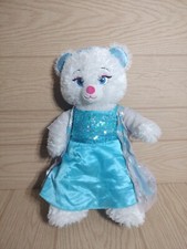 Build A Bear BABW Disney Frozen 17 " Sparkle Elsa Plush w/ Dress