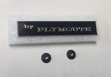 fits 71 72 73 74 Cuda By Plymouth Tail Panel Emblem 1971 1972 1973 1974 NEW