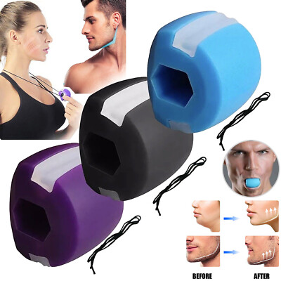 Fitness Ball Jaw Exerciser 1/3 Pack Jawline Exerciser Jawlineme
