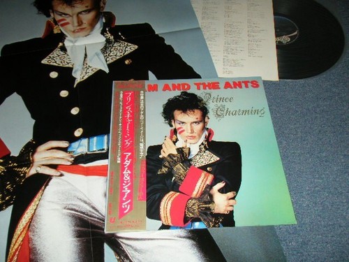 Adam And The Ants Japan 1981 25 3p 327 Nm Lp Obi Poster Prince Charming Ebay