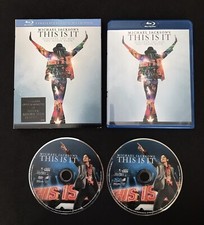 Michael Jackson’s THIS IS IT Blu-Ray 2-Disc Limited Edition DVDs are NEAR MINT!
