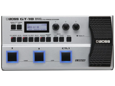 Boss GT-1B Bass Multieffektprozessor-Pedal mit Box