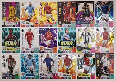 30% OFF! 2025 Premier League EPL Panini Adrenalyn XL Insert Foil Cards