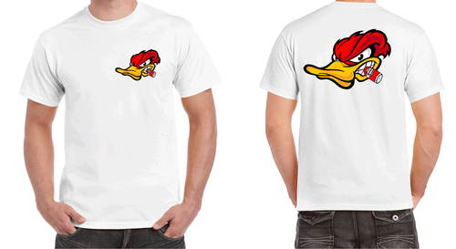 HOT ROD DUCK QUACK T-SHIRT T SHIRT CLOTHING APPAREL RETRO ROCKABILLY TSHIRT - Picture 4 of 8