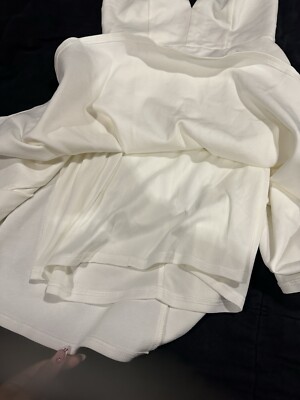 believe in love white backless skater dress Lulu's Believe In Love White Backless Skater Dress -Size M