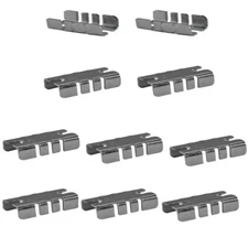 10 Pcs Center Shelf Rest Clip For Brackets To Hang Glass Wood Or Metal Shelf