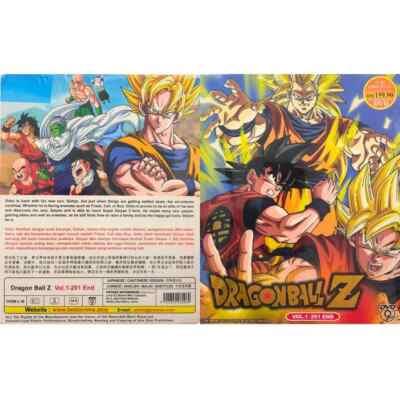 ANIME DRAGON BALL Z COMPLETE SERIES VOL.1-291 END DVD ENGLISH SUBS