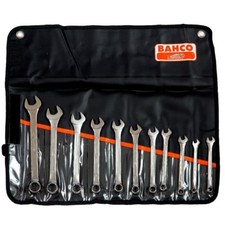 BAHCO 11 Piece Matt Finish Open End Combination Spanner Set 8mm To 22mm,111M/11T