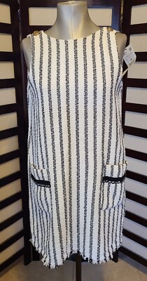 black celebrity wedding dresses Black + White Color Block Dress – The Sydney Collection main image 0