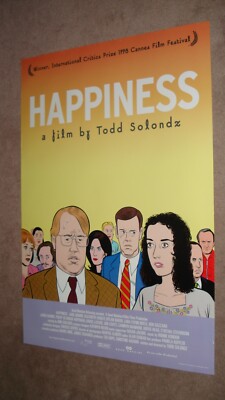 Todd Solondz HAPPINESS Orig. OS-Jane Adams, John Lovitz, Phillip Seymour Hoffman