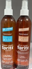 Fantasia Liquid Mousse Spritz Hairspray, 12 oz. - CHOOSE HOLD!