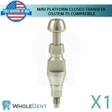1X Mini Closed Transfer Dental 2.1mm Osstem® TS Hiossen® ET Compatible Hex
