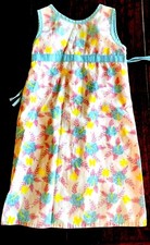 Girls pink Floral Sundress Size 5