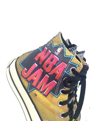 Size 11 - NBA Jam x Converse Chuck 70 High Hardwood Floor  display picture 1