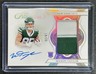MASON TAYLOR 2025 PANINI FLAWLESS ROOKIE JERSEY PATCH AUTO RC 15/25 JETS