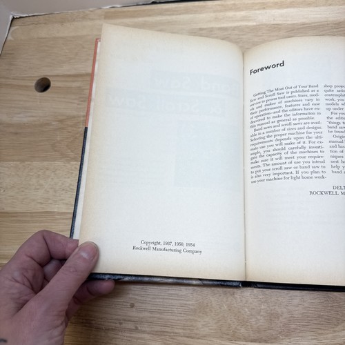 Deltacraft Library Bandsäge Dekupiersäge 1954 Vintage Handbuch illustriertes Handbuch - Bild 7 von 9