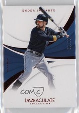 2018 Panini Immaculate Red 8/25 Ender Inciarte #119 k8v